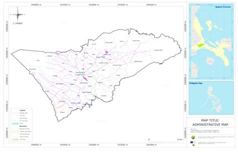 Tayabas Map .